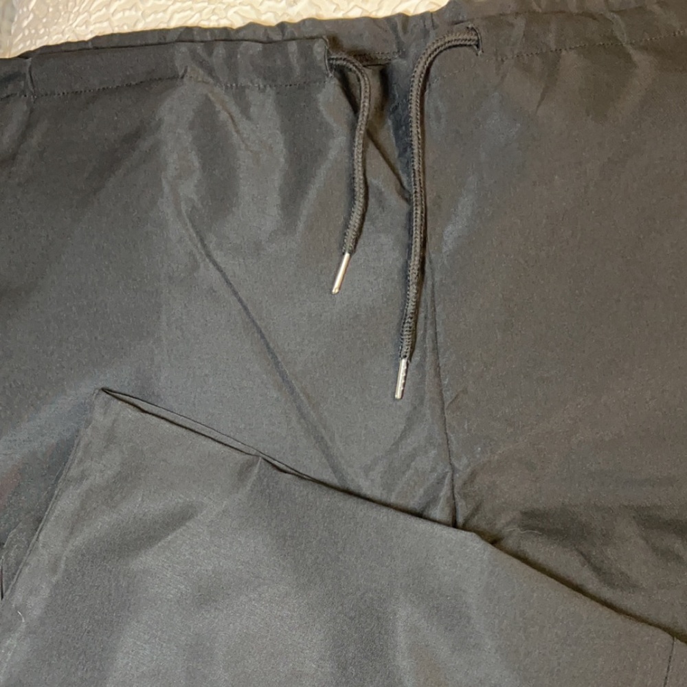 Black cargo pants